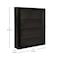 Flash Furniture Maverick 11x14 Solid Pine Medals Display Case w/3 Channel Grooved Removable Shelves in Black HMHD-23M014YBN1-BLK-1114-GG - alternate 5
